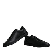Dolce & Gabbana Black London Sacred Heart Sneakers