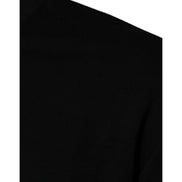Versace Black Medusa Embroidered Crew Neck Sweater