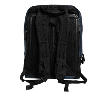 Dolce & Gabbana Black DG Logo School Backpack Bag