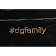 Dolce & Gabbana Black #DGFAMILY Embellished Backpack VULCANO Bag