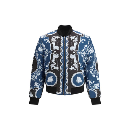 Geacă bomber neagră Versace