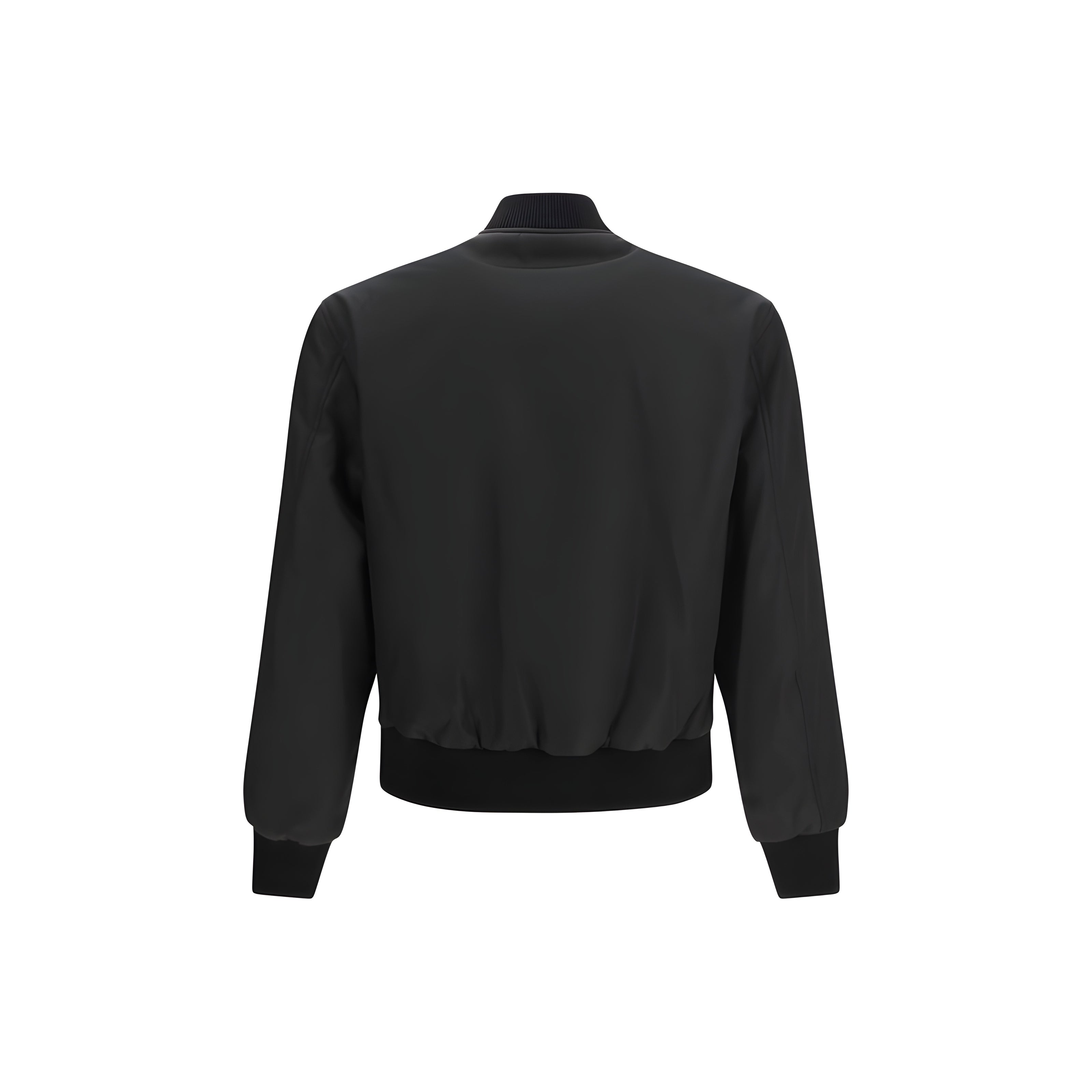 Geacă bomber neagră Versace