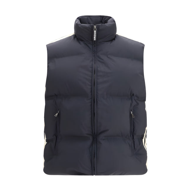 Palm Angels Black Sleeveless Jacket