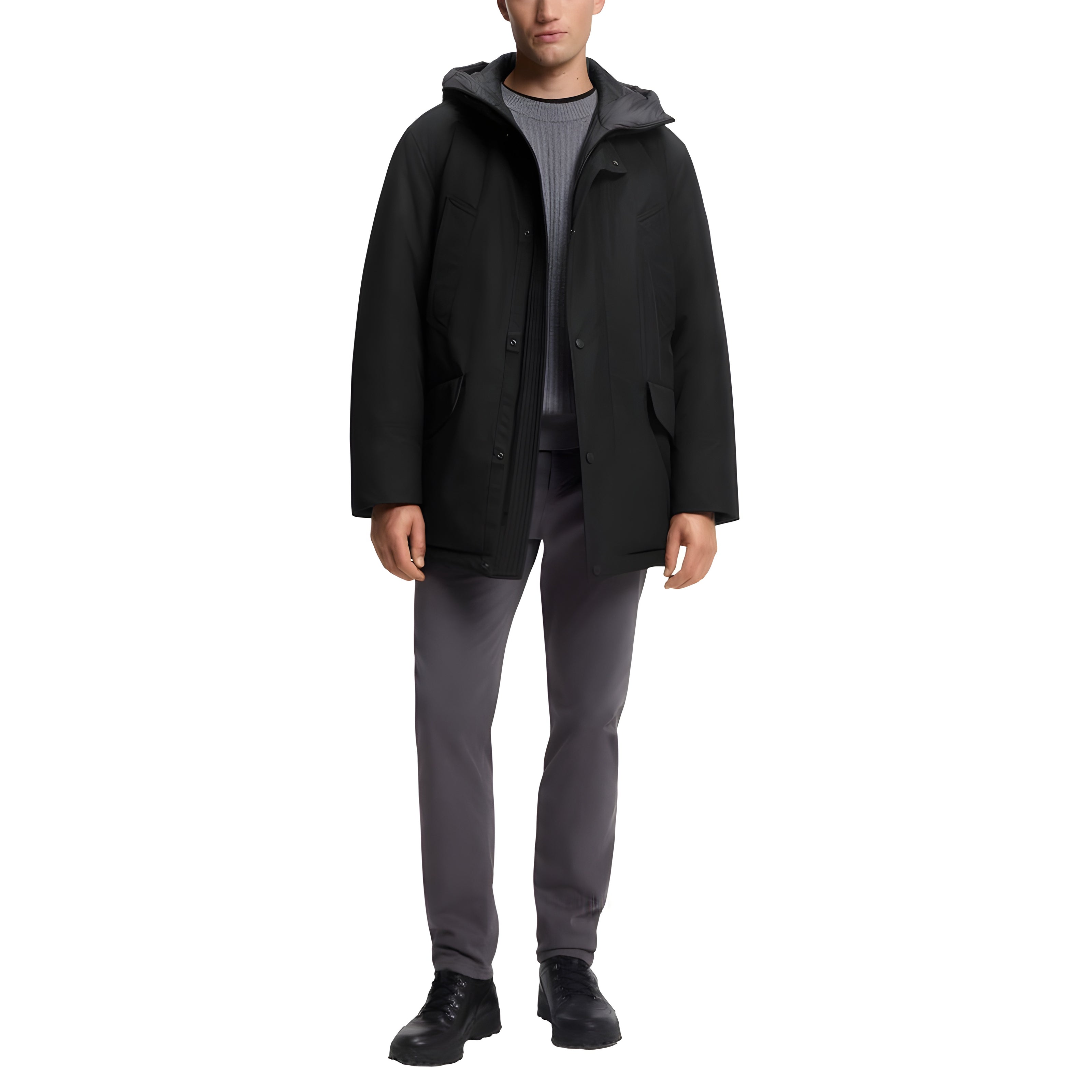 Hugo Boss Black Full-Length Jacket