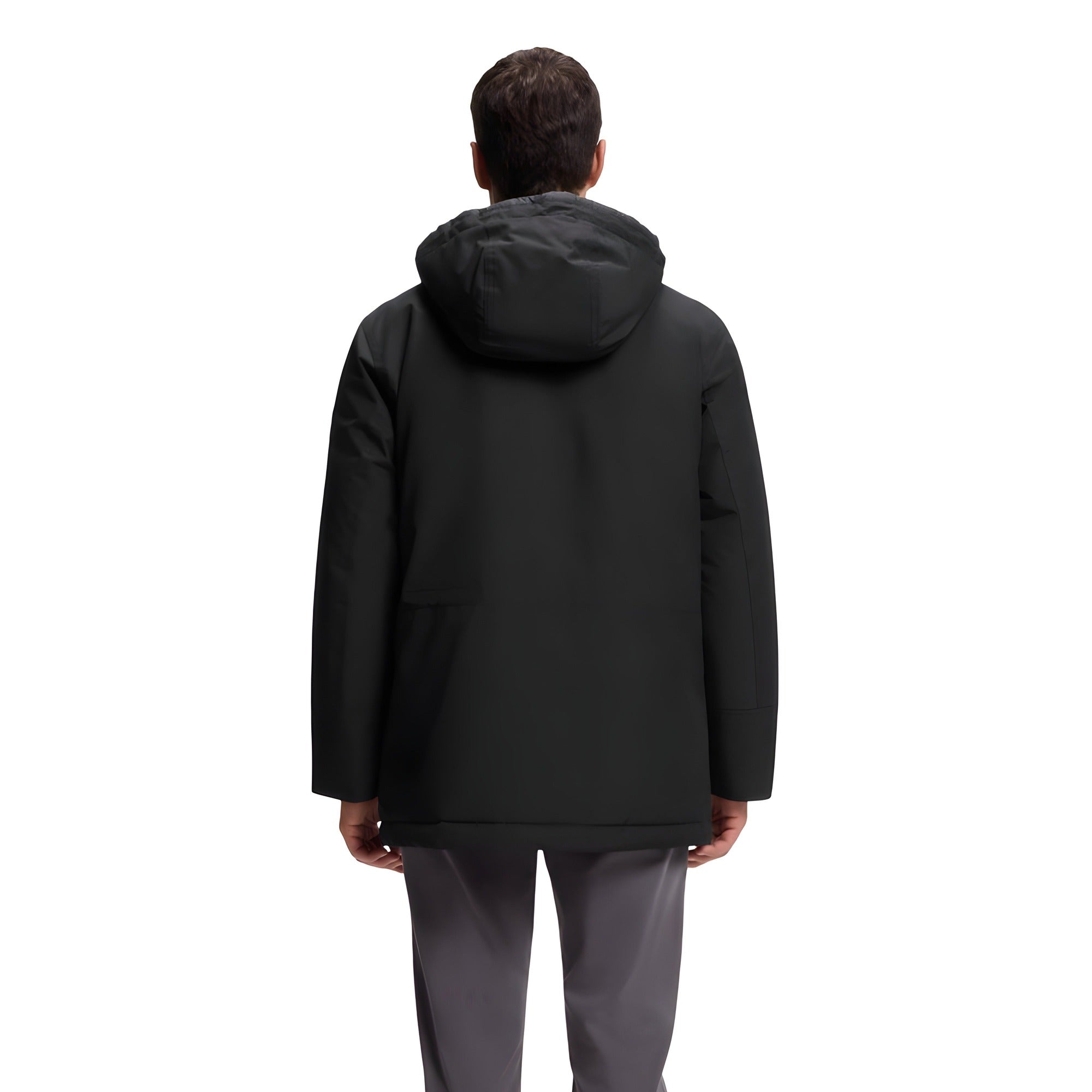 Geacă lungă Hugo Boss Black