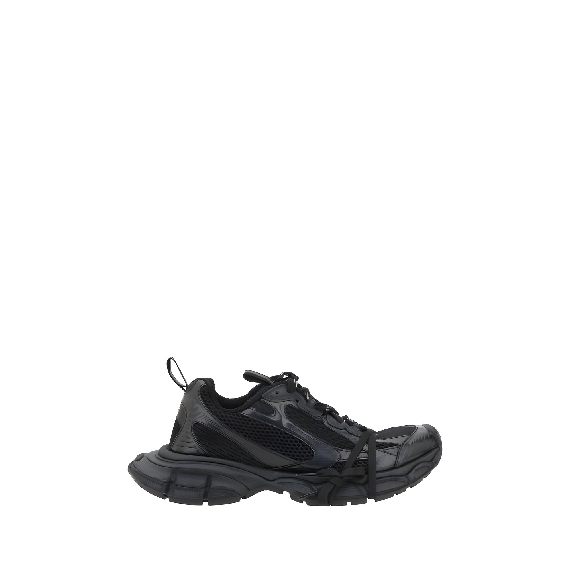 Sneakers atletici Balenciaga negri din material textil