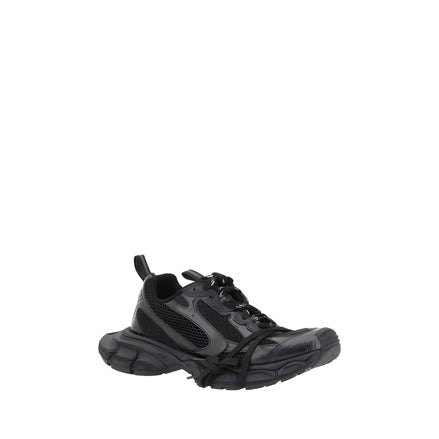 Sneakers atletici Balenciaga negri din material textil
