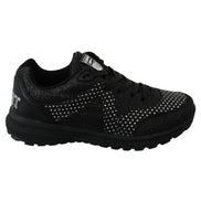 Philipp Plein Black Running Jasmines Sneakers