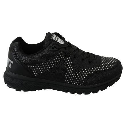 Philipp Plein Black Running Jasmines Sneakers