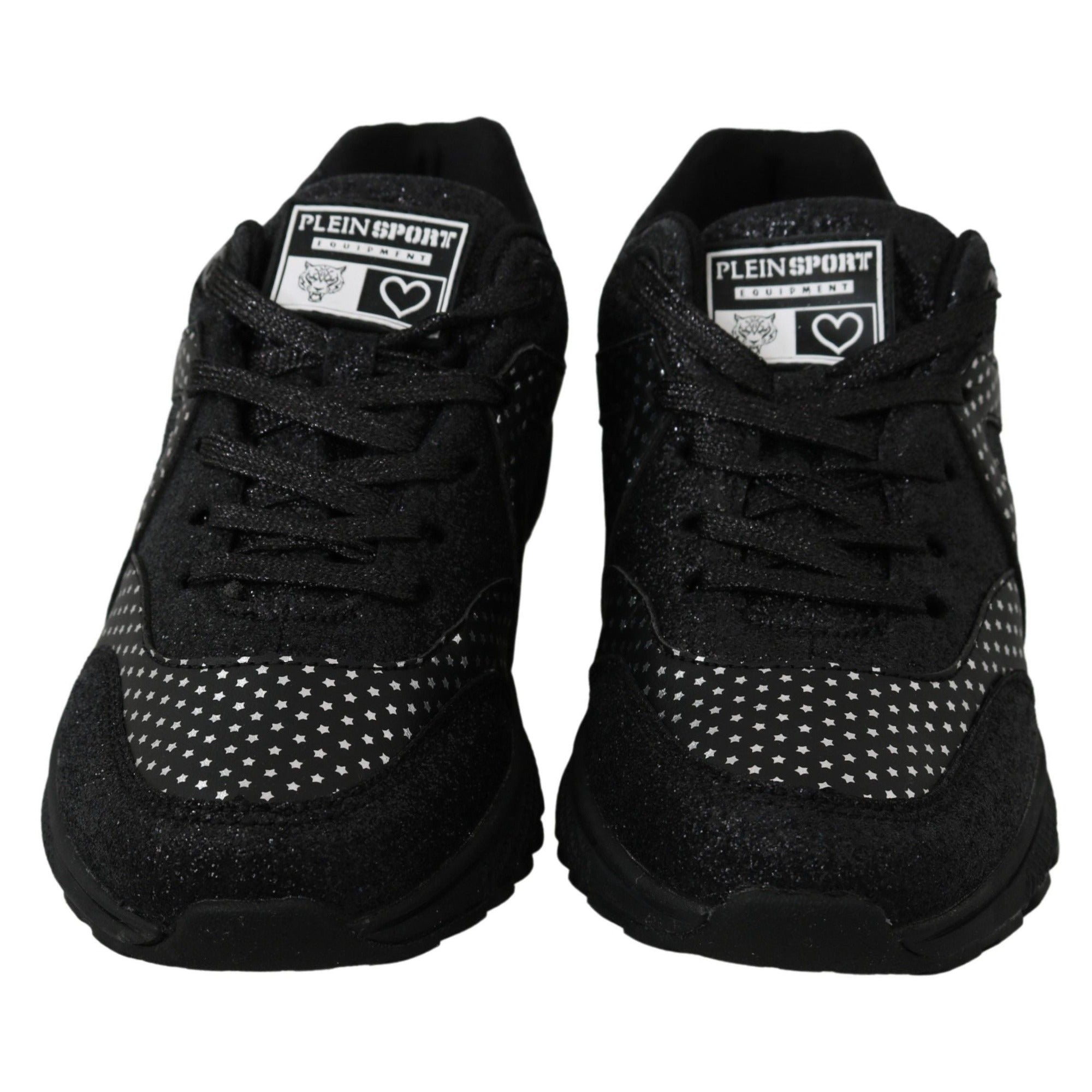 Philipp Plein Black Running Jasmines Sneakers