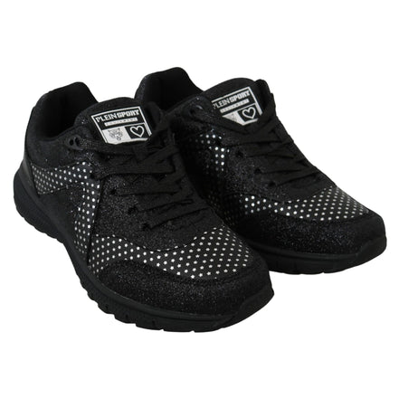 Philipp Plein Black Running Jasmines Sneakers