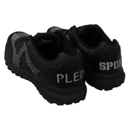 Philipp Plein Black Running Jasmines Sneakers
