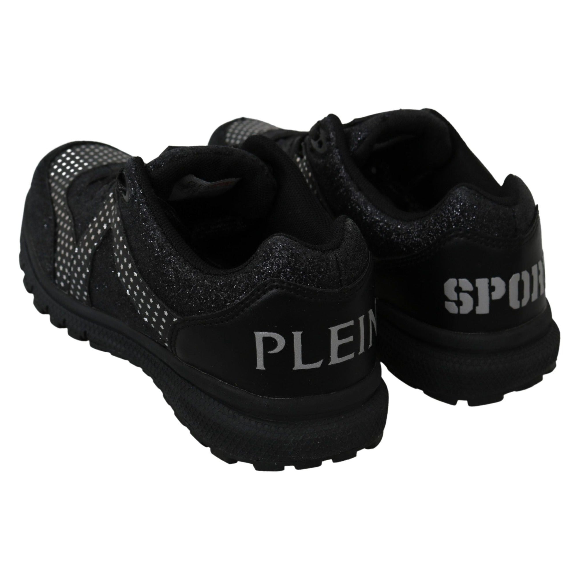 Philipp Plein Black Running Jasmines Sneakers