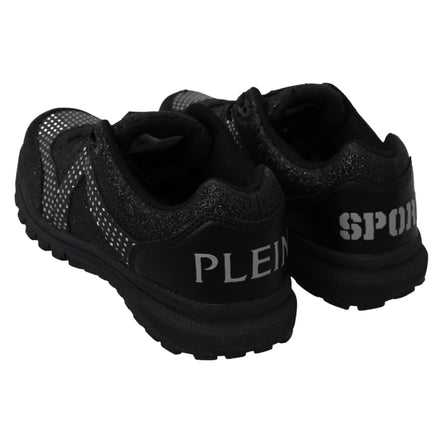 Philipp Plein Black Running Jasmines Sneakers