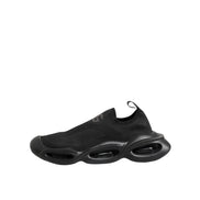 Dolce & Gabbana Black Slip On Wave Low Top Sneakers