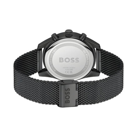 Ceas Hugo Boss Black, din oțel inoxidabil, elegant