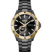 Ceas Hugo Boss Black, din oțel inoxidabil, elegant