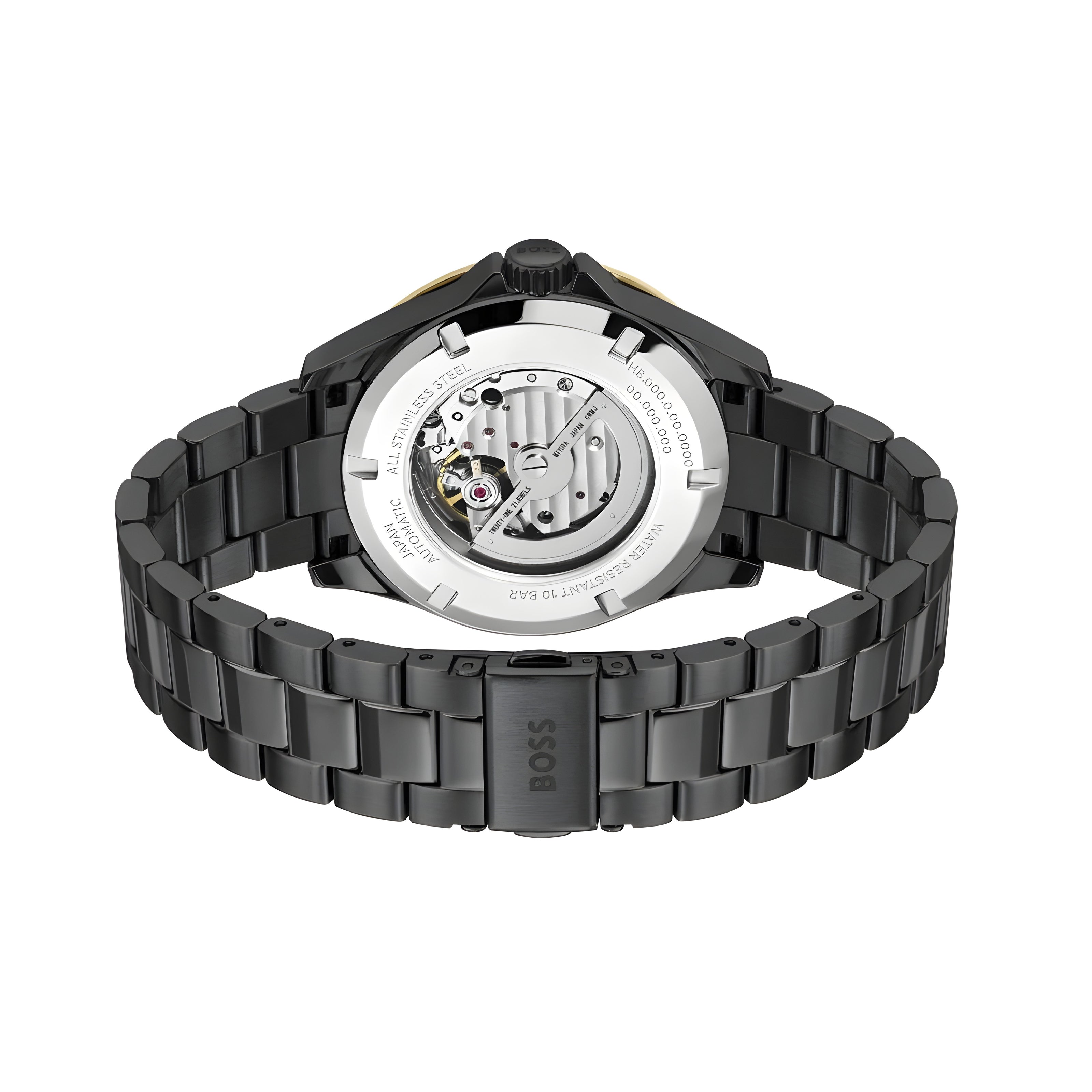 Ceas Hugo Boss Black, din oțel inoxidabil, elegant