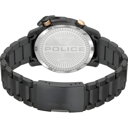 Ceas elegant de damă Police, din oțel inoxidabil negru