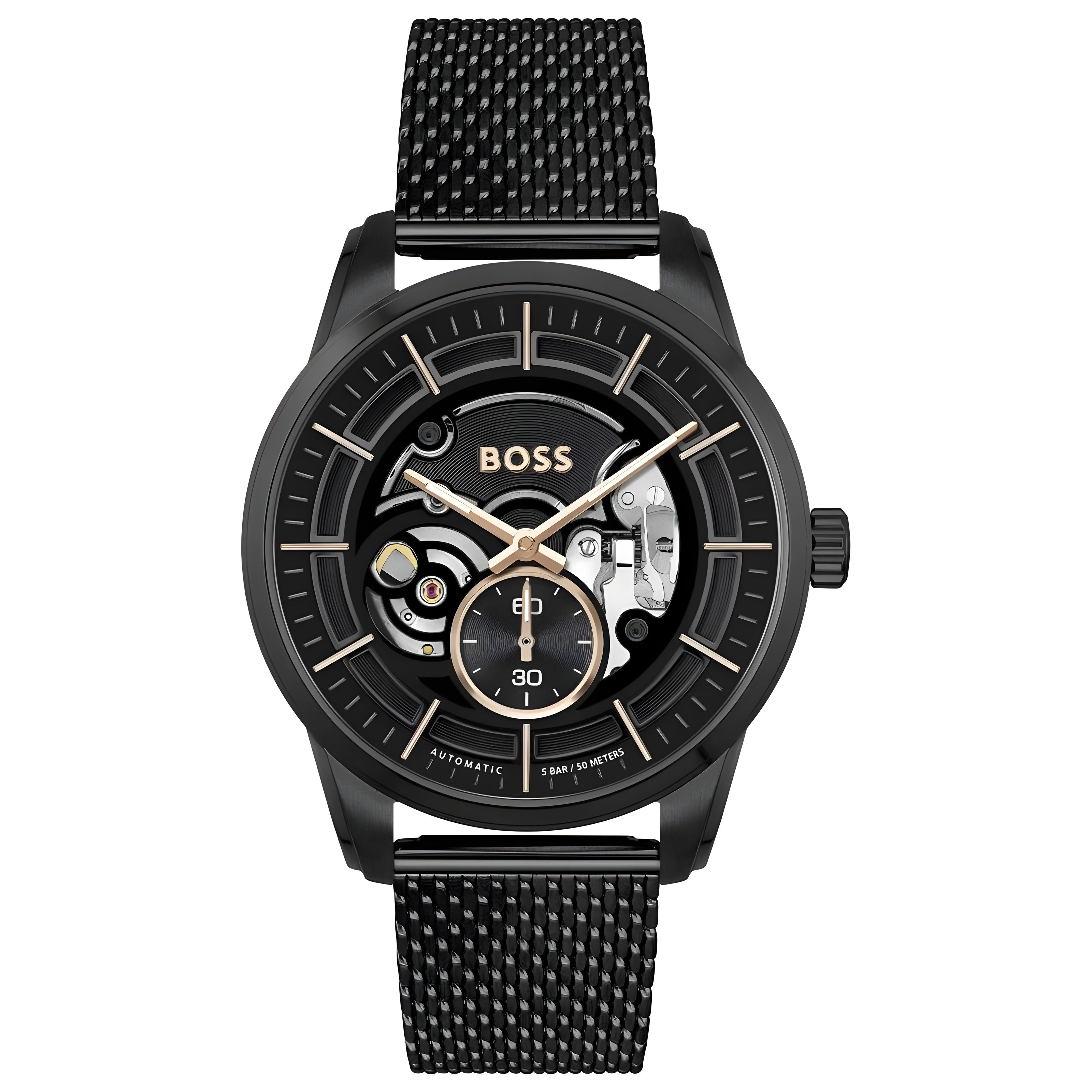 Hugo Boss Black Stainless Steel Dress Watch