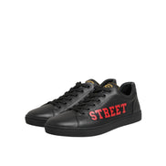Dolce & Gabbana Black Street Life Low Top Sneakers