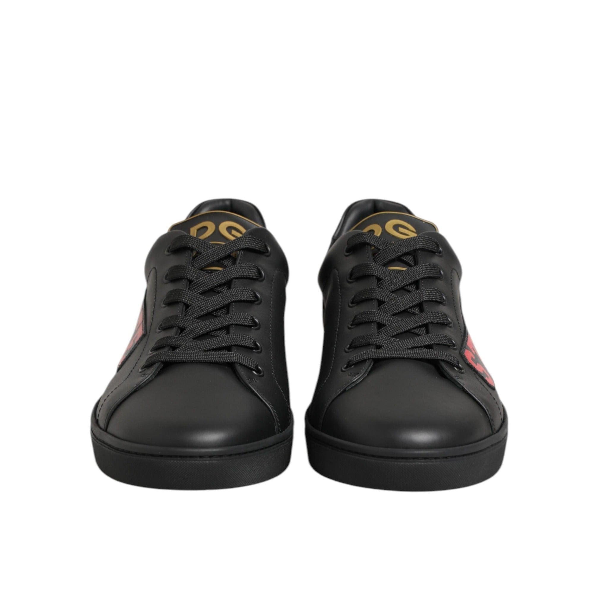 Dolce & Gabbana Black Street Life Low Top Sneakers