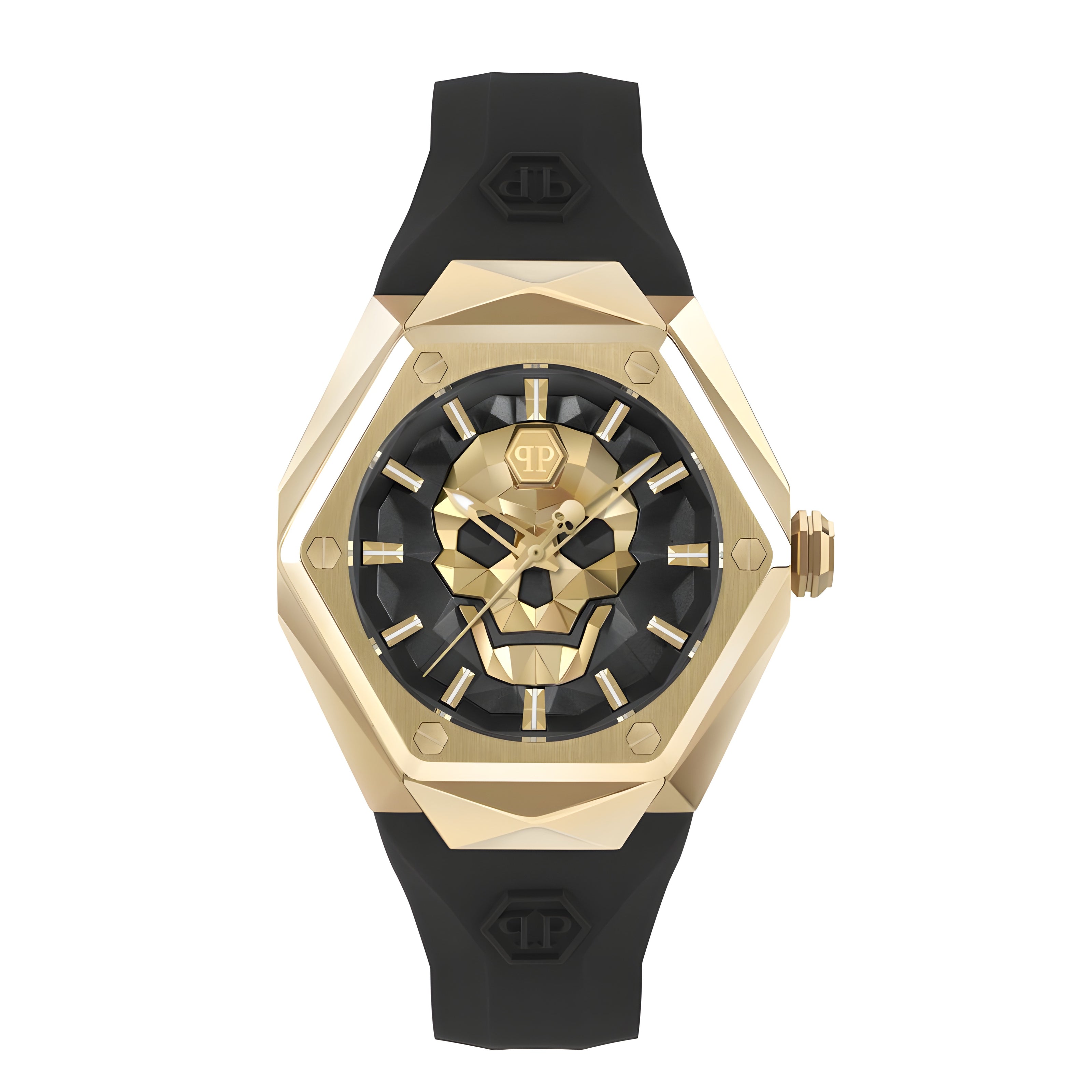 Ceas de mână Philipp Plein, negru, din material sintetic