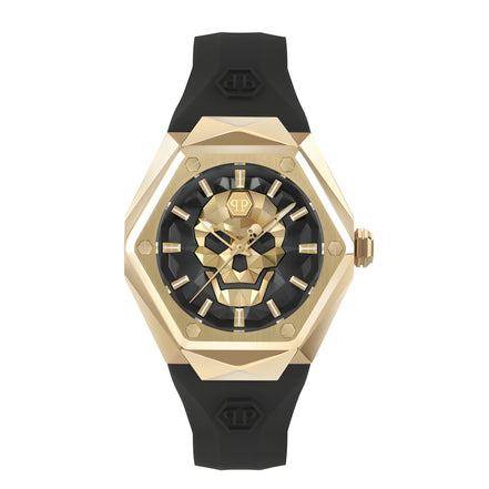 Ceas de mână Philipp Plein, negru, din material sintetic