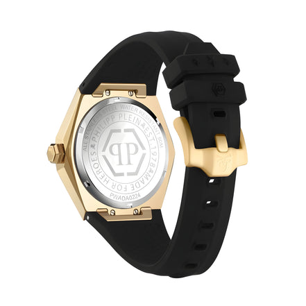 Ceas de mână Philipp Plein, negru, din material sintetic
