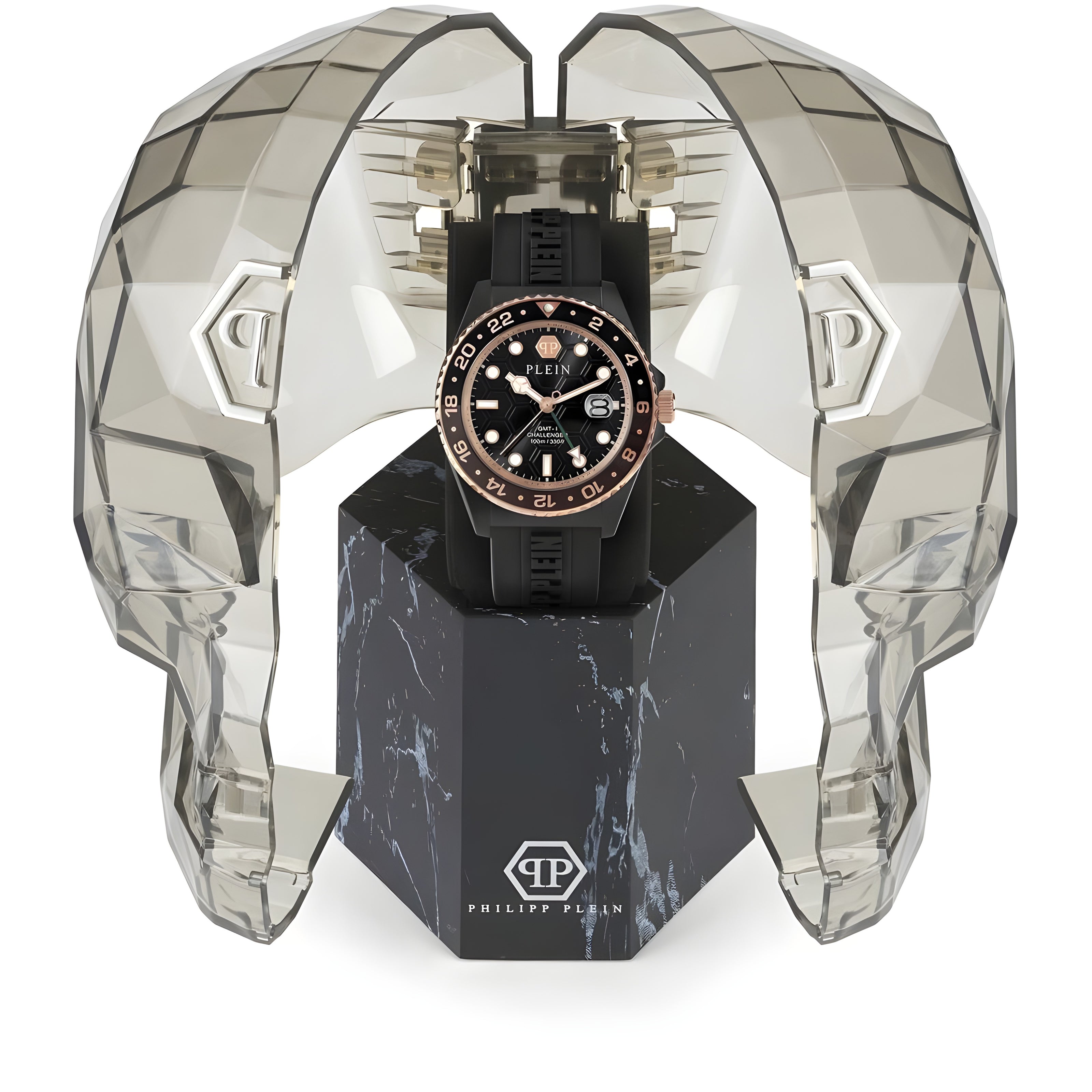 Philipp Plein Black Synthetic Sport Watch