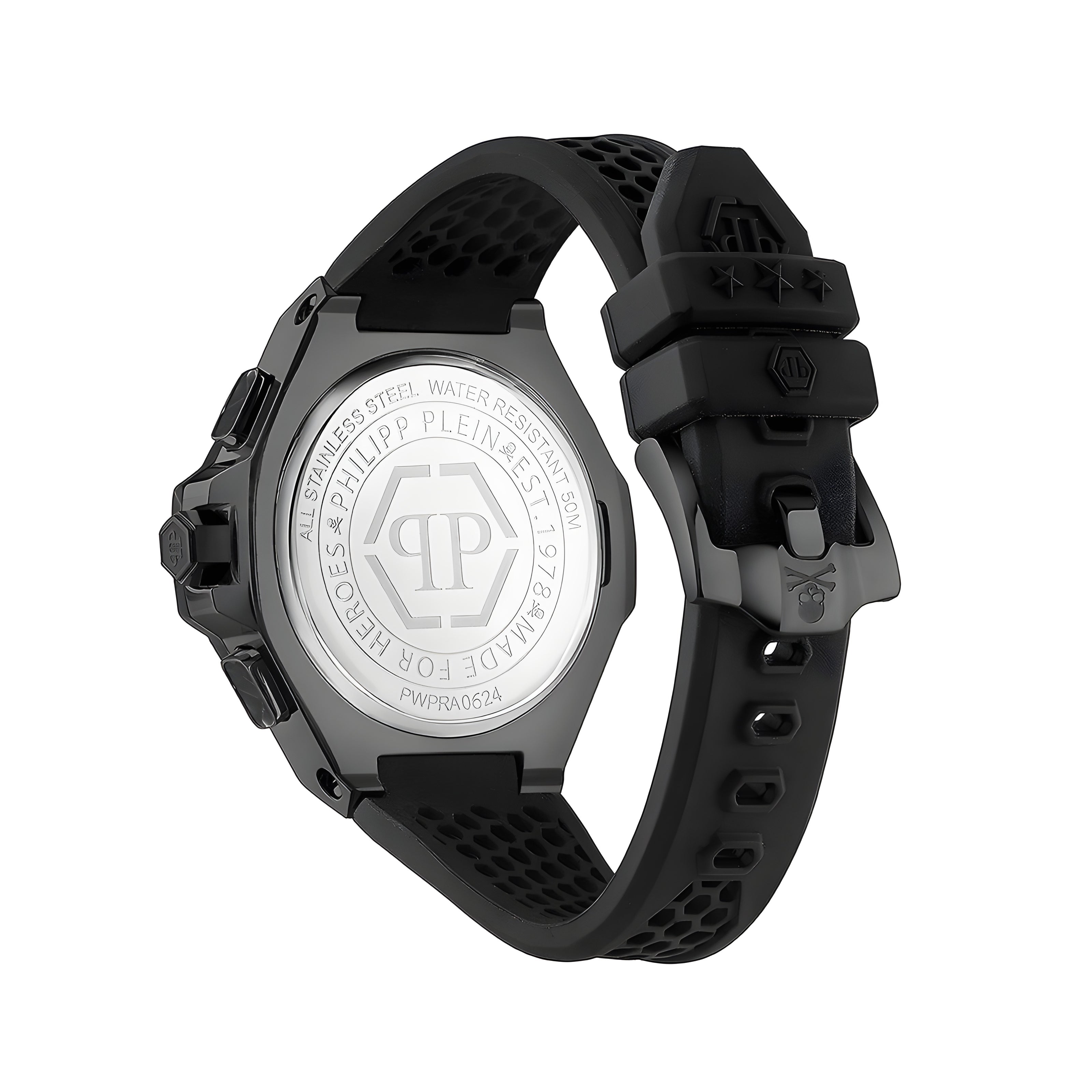 Philipp Plein Black Synthetic Sport Watch