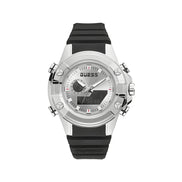 Guess Black Synthetic Sport Watch