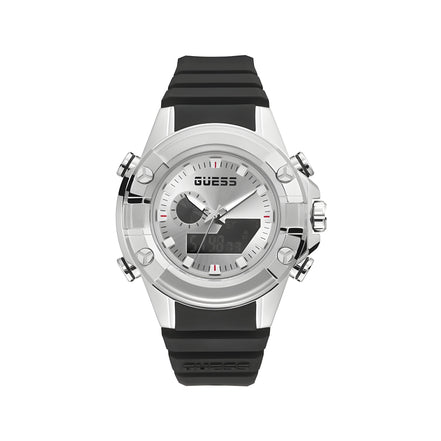 Guess Black Synthetic Sport Watch