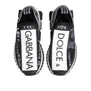 Sneakers low top Dolce & Gabbana Sorrento alb-negru
