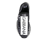 Sneakers low top Dolce & Gabbana Sorrento alb-negru