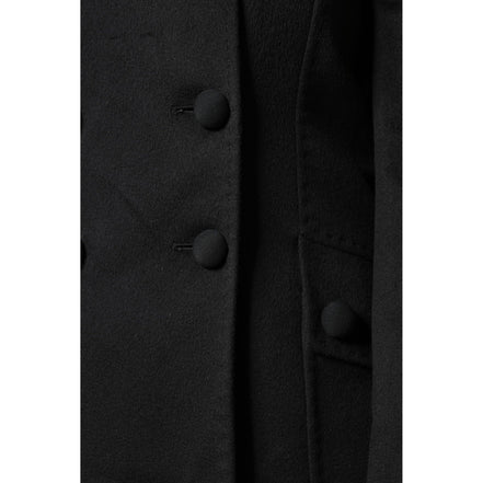 Dolce & Gabbana Black Wool Sartoria Italiano Blazer Jacket