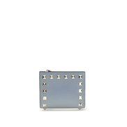Valentino Garavani Blue Leather Wallet