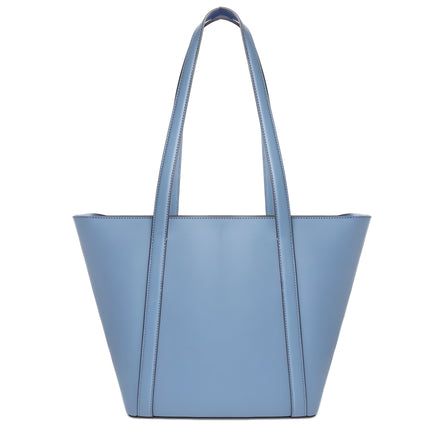Geantă tote Michael Kors din pânză albastră