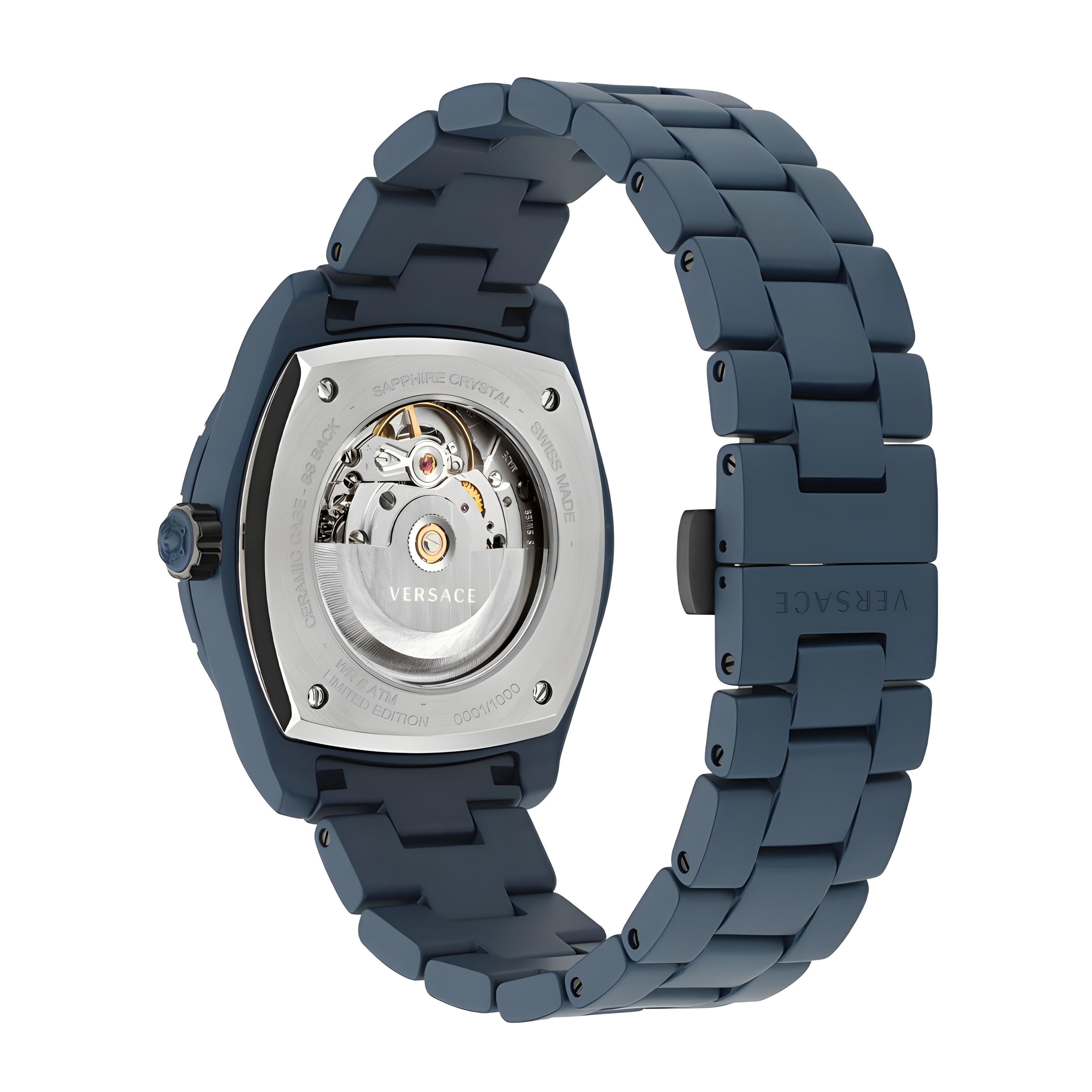 Ceas de damă Versace Blue Ceramic
