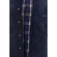 Balenciaga Blue Cotton Denim Jacket