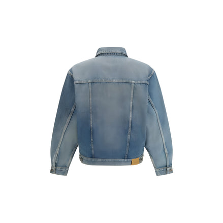 Saint Laurent Blue Cotton Denim Jacket