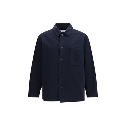 Saint Laurent Blue Cotton Denim Jacket
