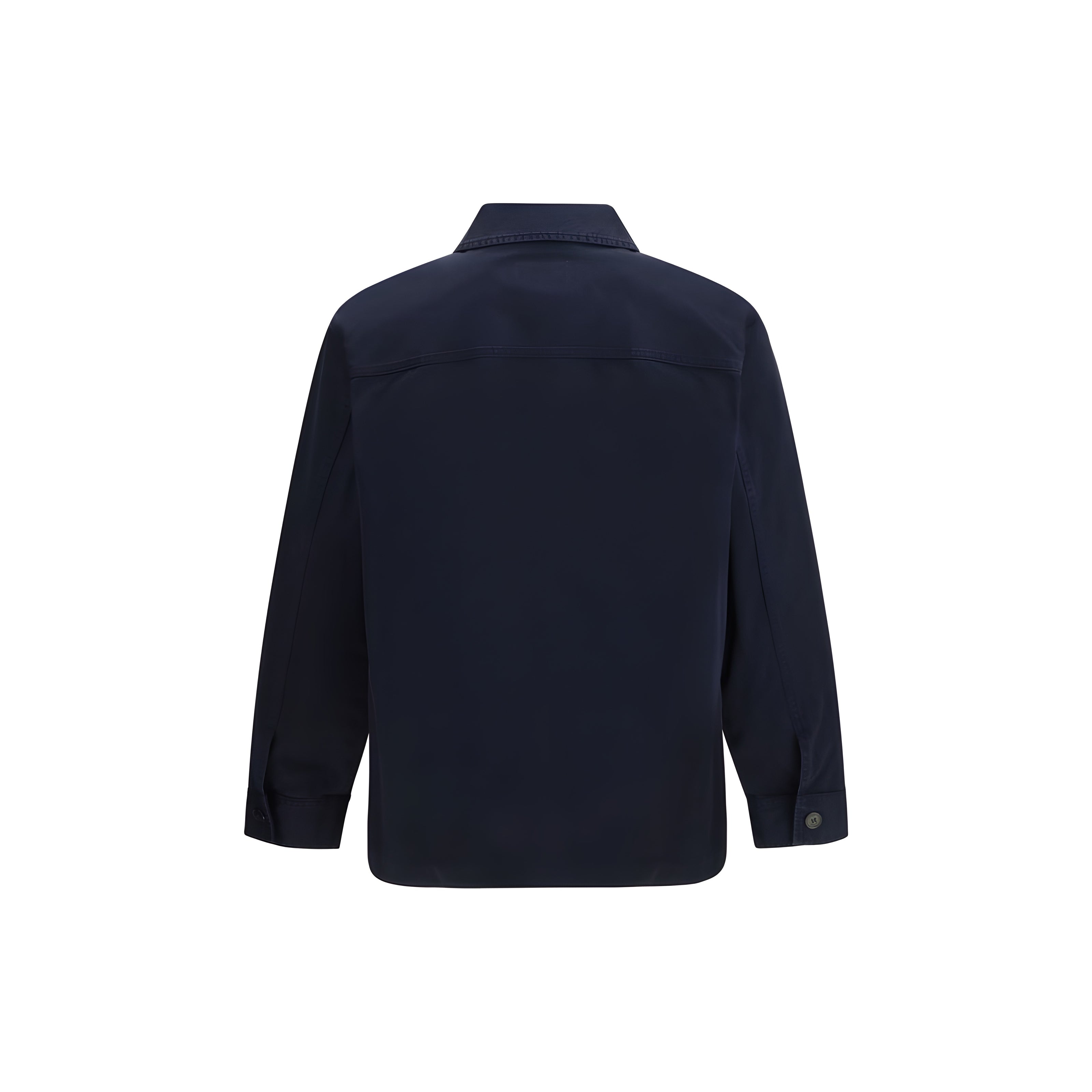Saint Laurent Blue Cotton Denim Jacket