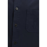 Saint Laurent Blue Cotton Denim Jacket