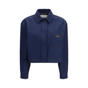 Fendi Blue Cotton Denim Jacket
