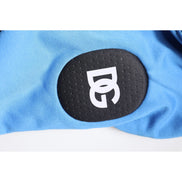Dolce & Gabbana Blue Cotton Hooded Sportswear Vest Sweater