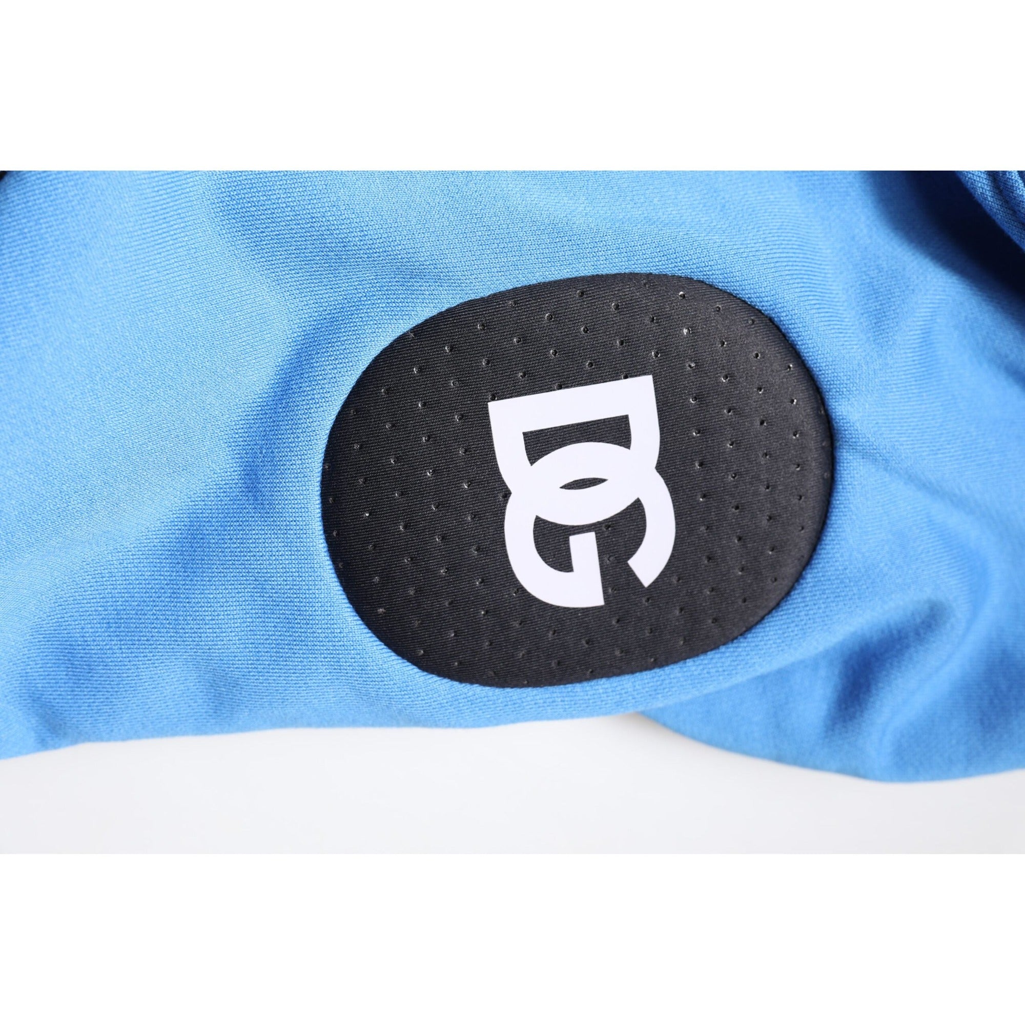 Dolce & Gabbana Blue Cotton Hooded Sportswear Vest Sweater