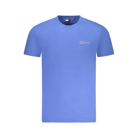 Tricou Tommy Hilfiger din bumbac albastru
