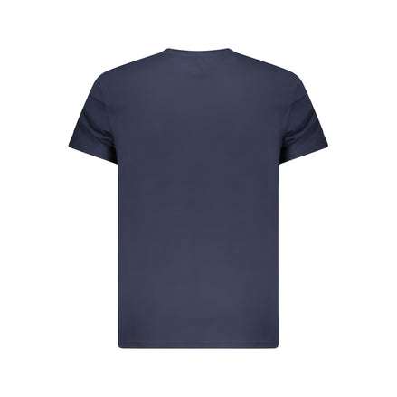 Tricou Tommy Hilfiger din bumbac albastru
