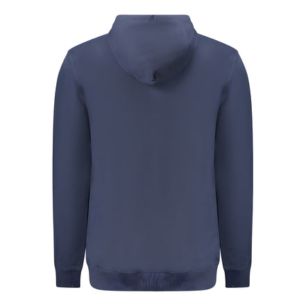 Hanorac din bumbac Tommy Hilfiger cu glugă, albastru